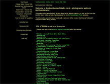 Tablet Screenshot of northumberland-walks.co.uk
